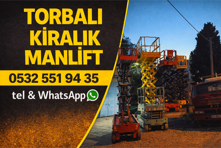 Karabağlar Kiralık Manlift 